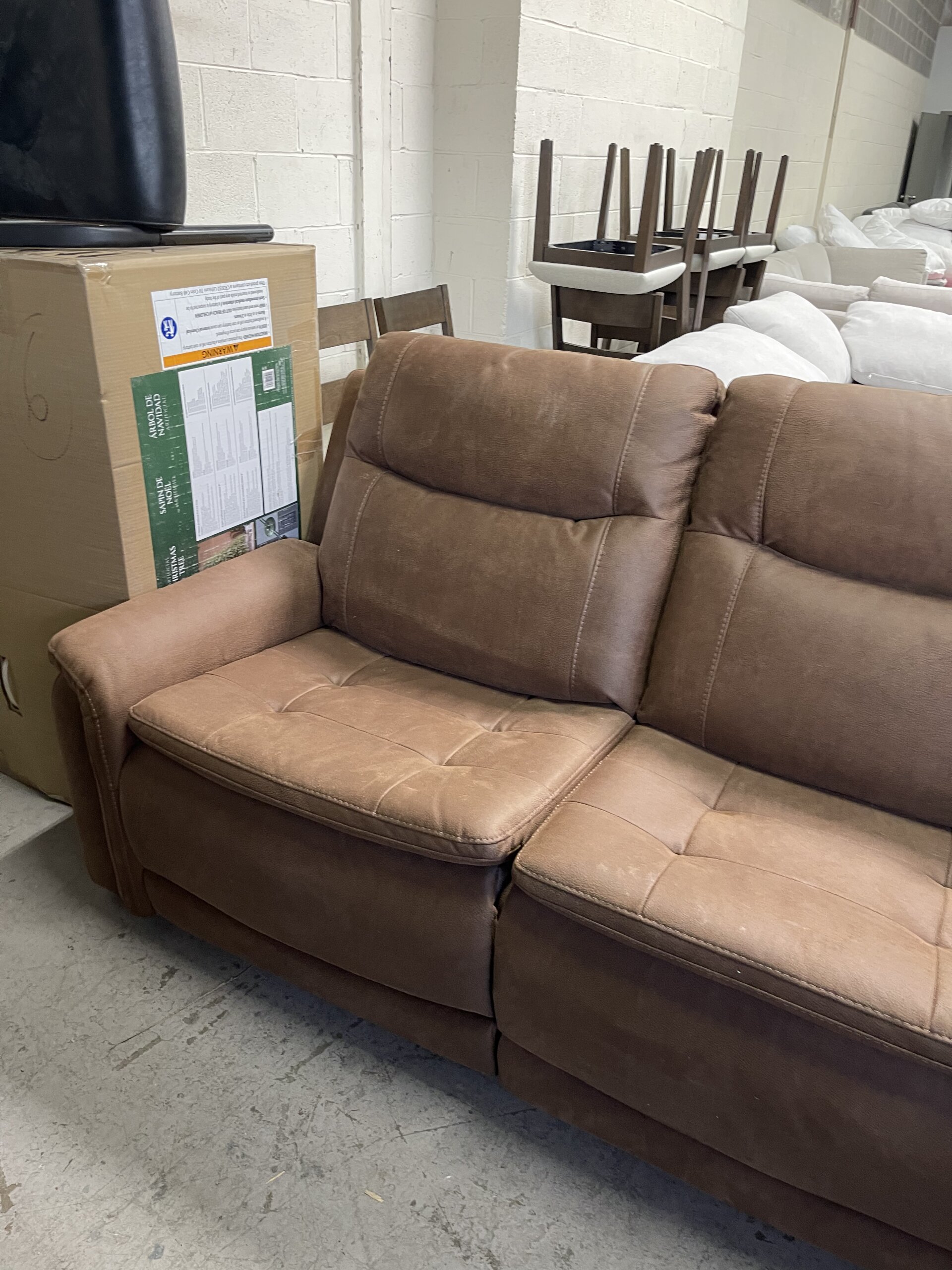 Simms Fabric Power Reclining Sectional with Power Headrests - Photo 10