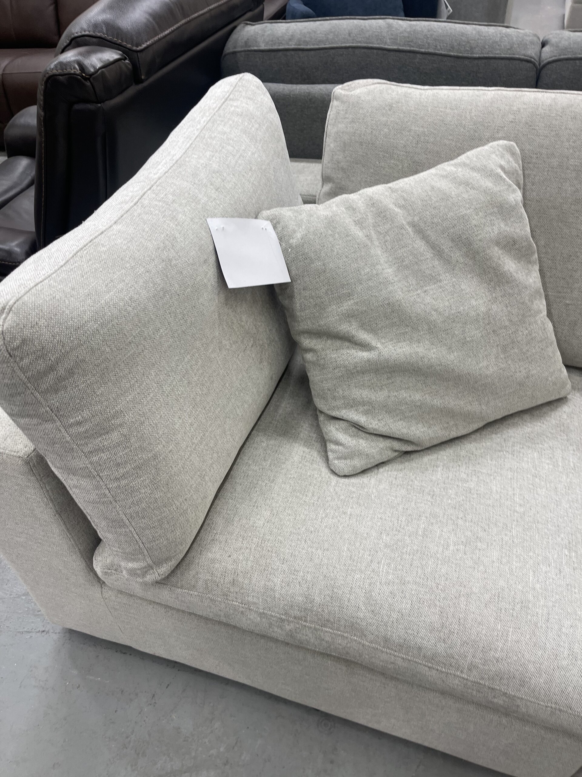 Thomasville Lowell 6-piece Fabric Modular Sectional, Gray - Photo 8