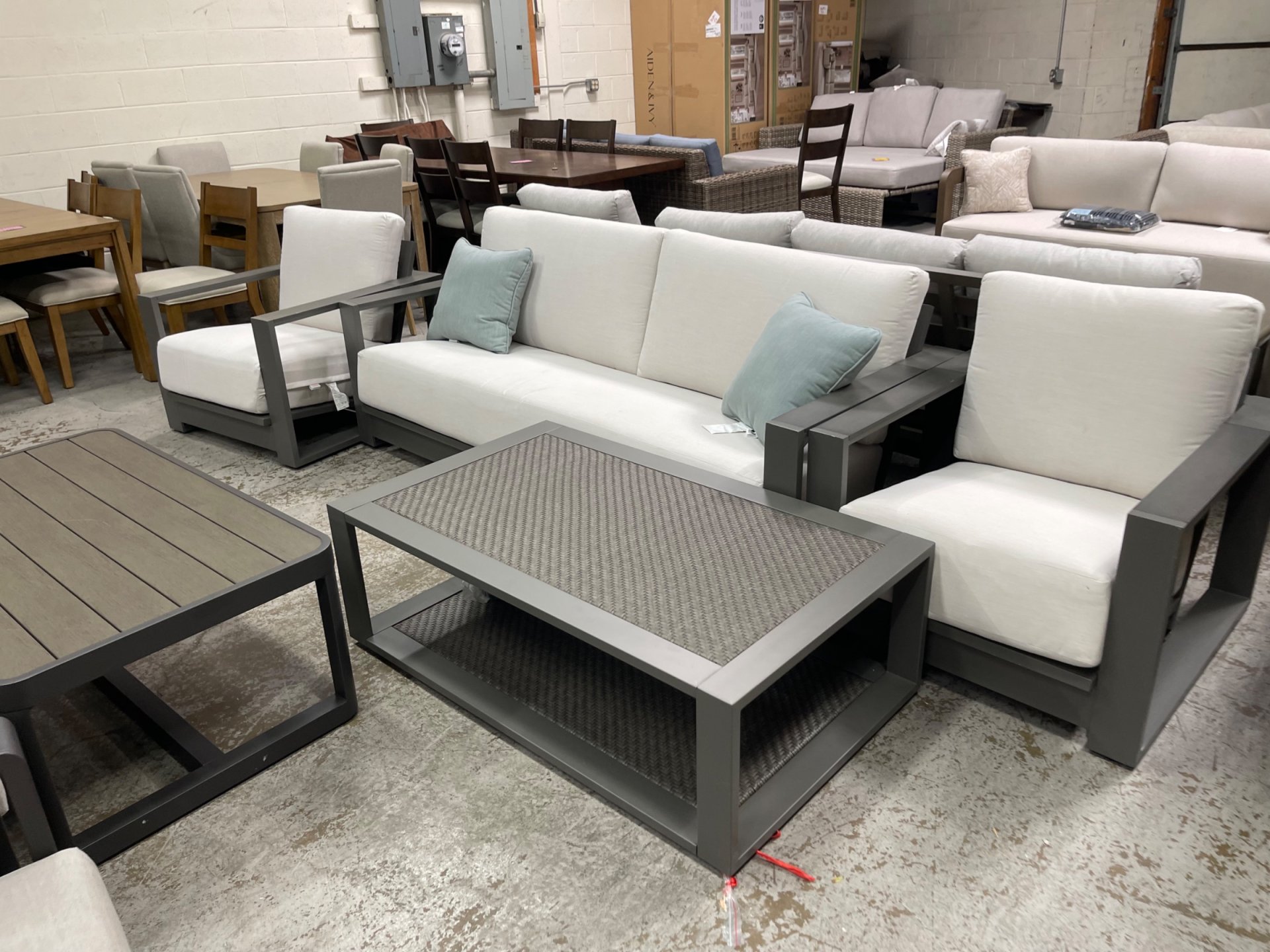 Veranda Classics Milan 4-piece Deep Outdoor Patio Seating Set - Photo 1