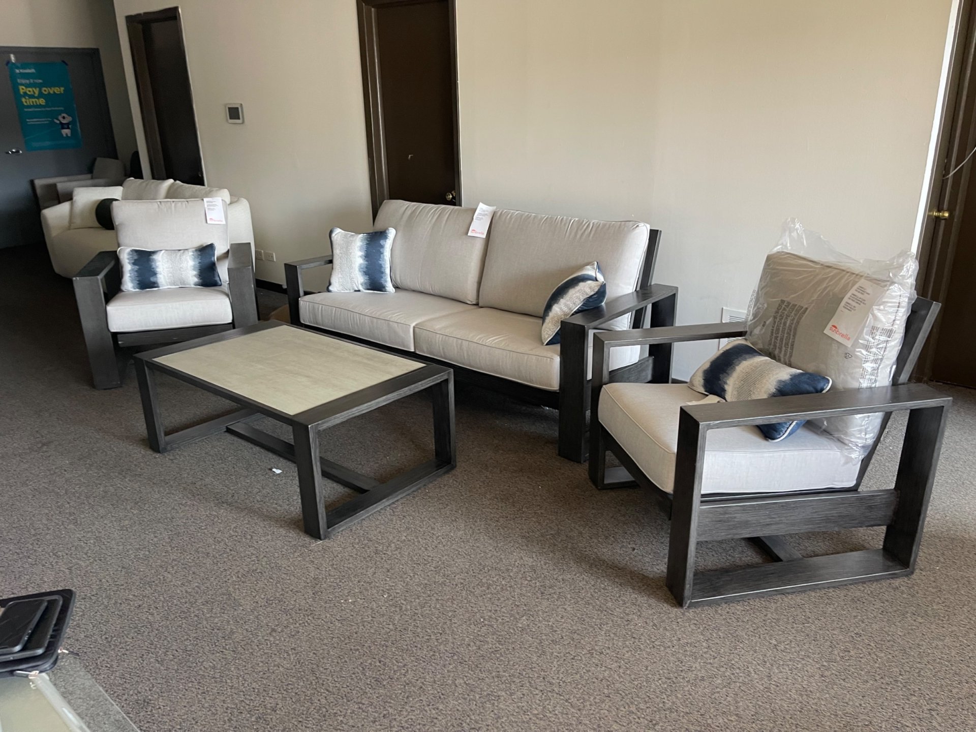 SunVilla Clifton 4-piece Outdoor Patio Seating Set - Photo 1