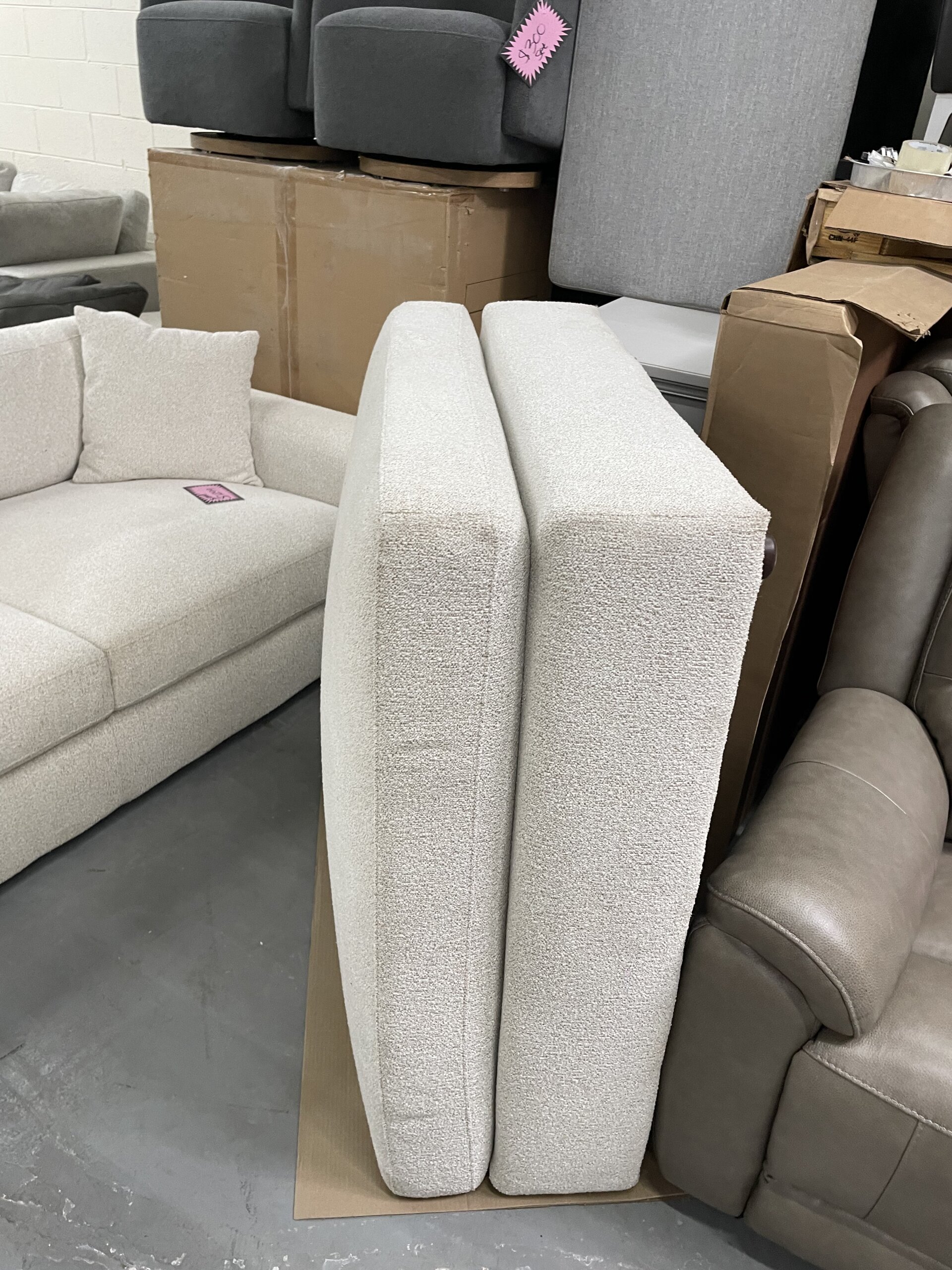 Andee Fabric Sectional with Ottoman - Photo 5