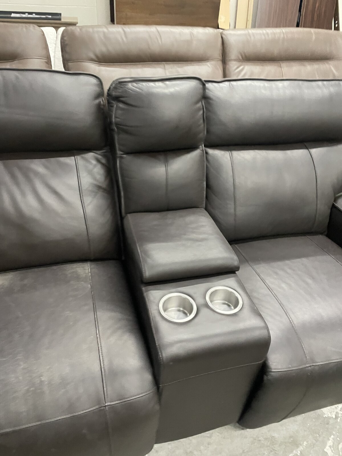 Kellan 3 Piece Leather Power Reclining Set - Image 4