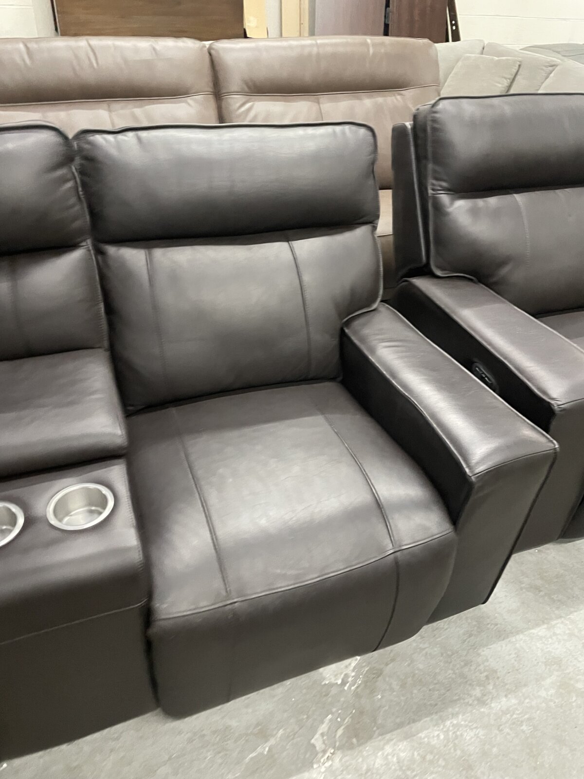 Kellan 3 Piece Leather Power Reclining Set - Image 5