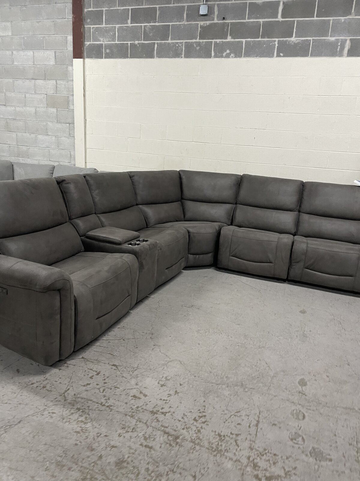 Carlin Fabric Power Reclining Sectional with Power Headrests - Photo 2
