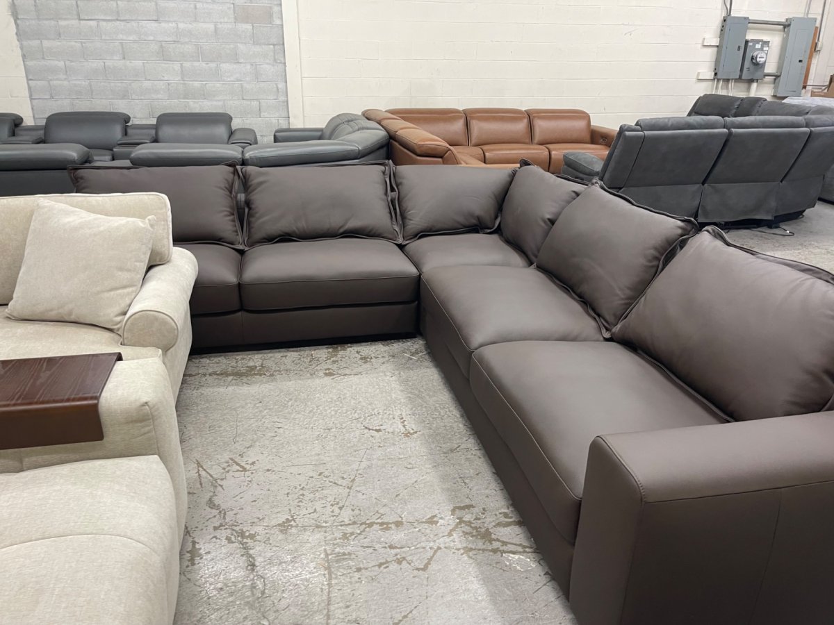 Westbrook Leather Sectional - Image 6