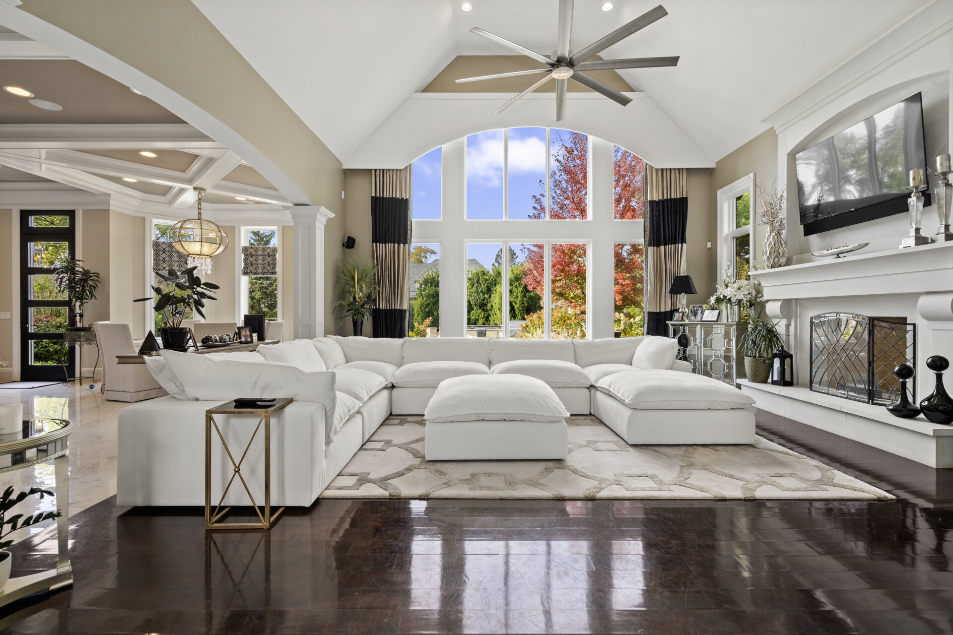 White Modular Cloud Couch Sectional 8 Pieces including Ottoman (Cat-5 Fabric) - Photo 5