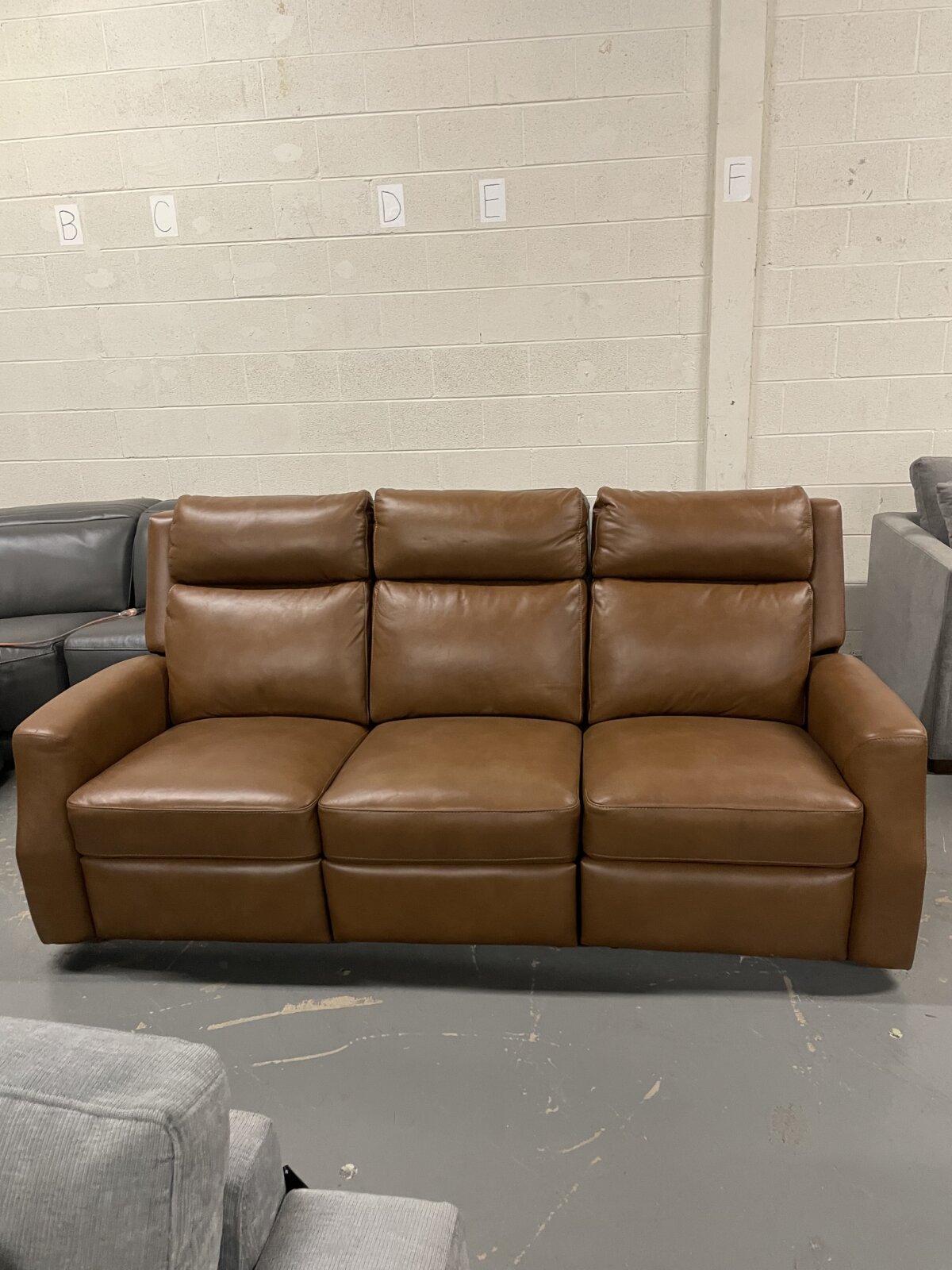 Thorton Leather Power Reclining Sofa