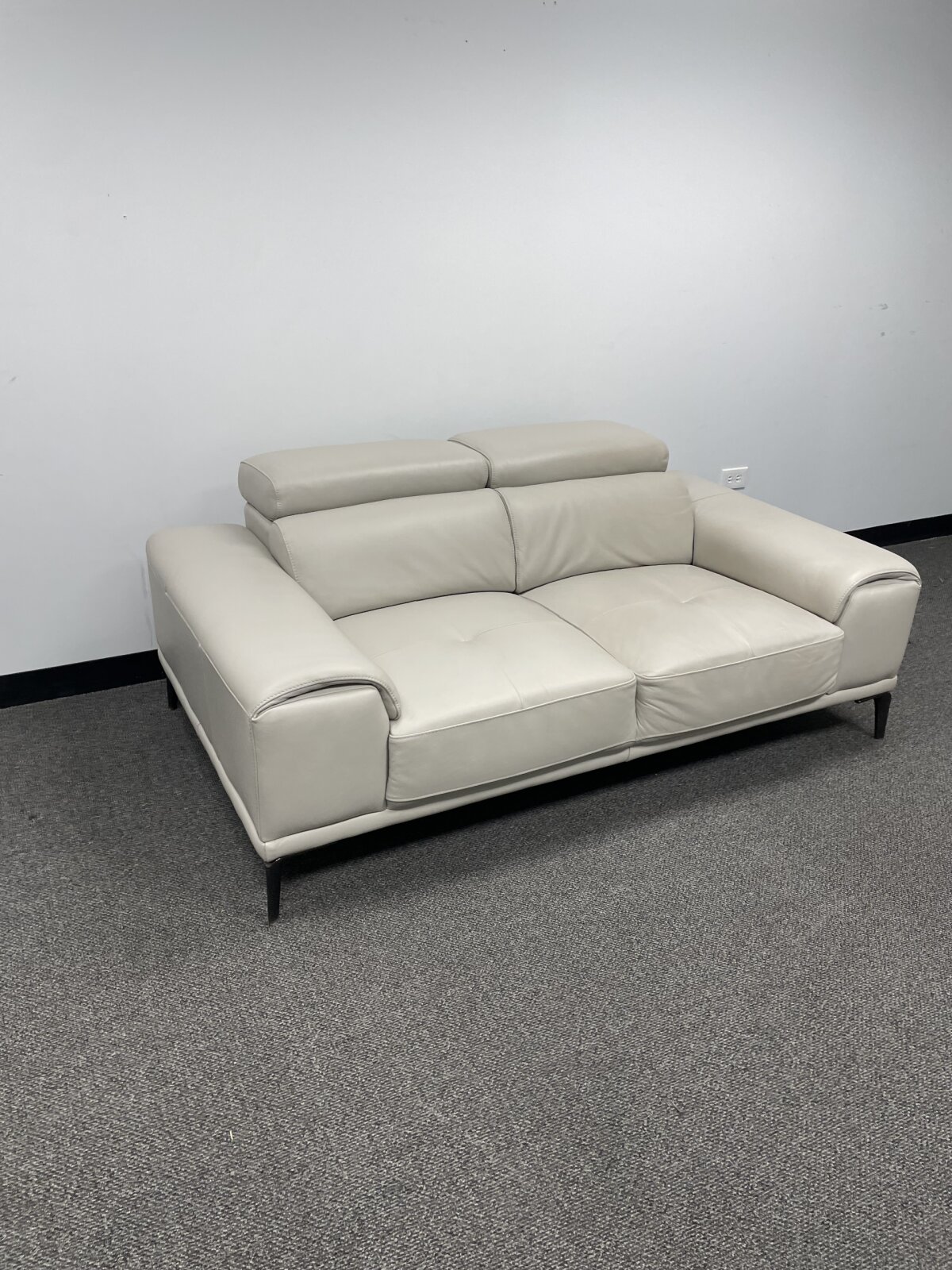 Kimora Top Grain Leather Sofa And Loveseat Set - Image 2