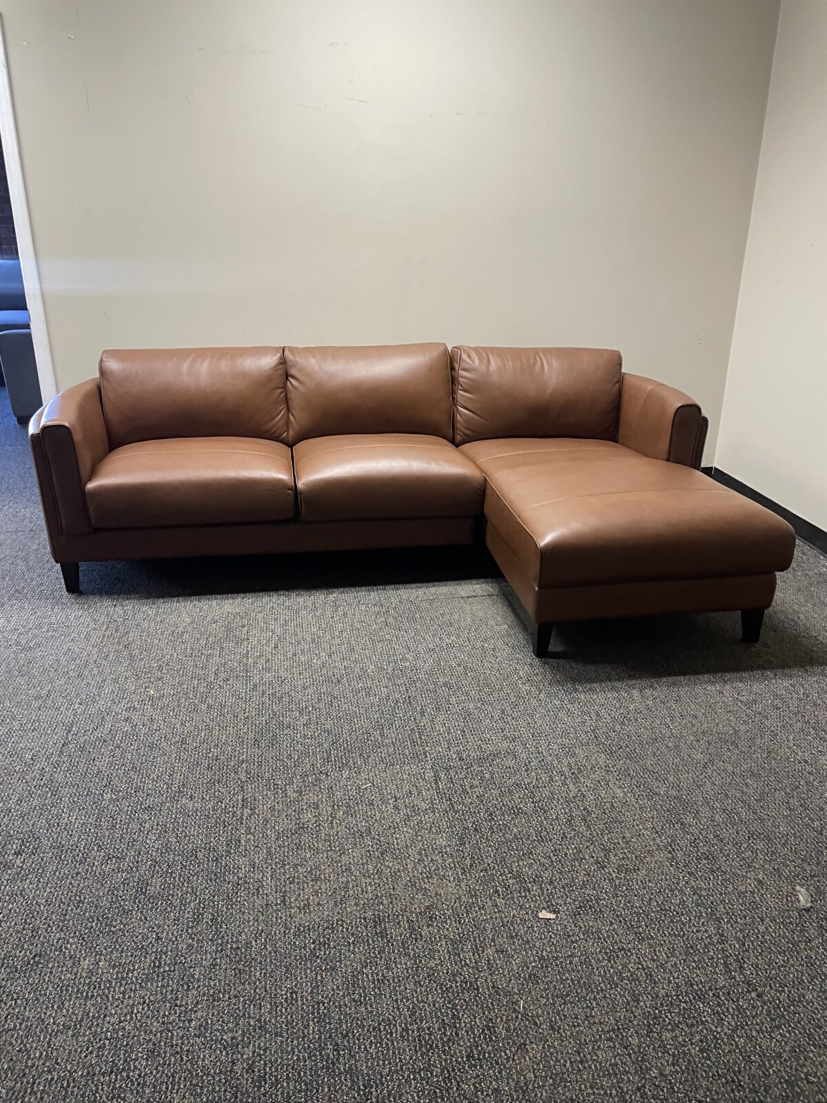 Antilles 2-piece Leather Sectional