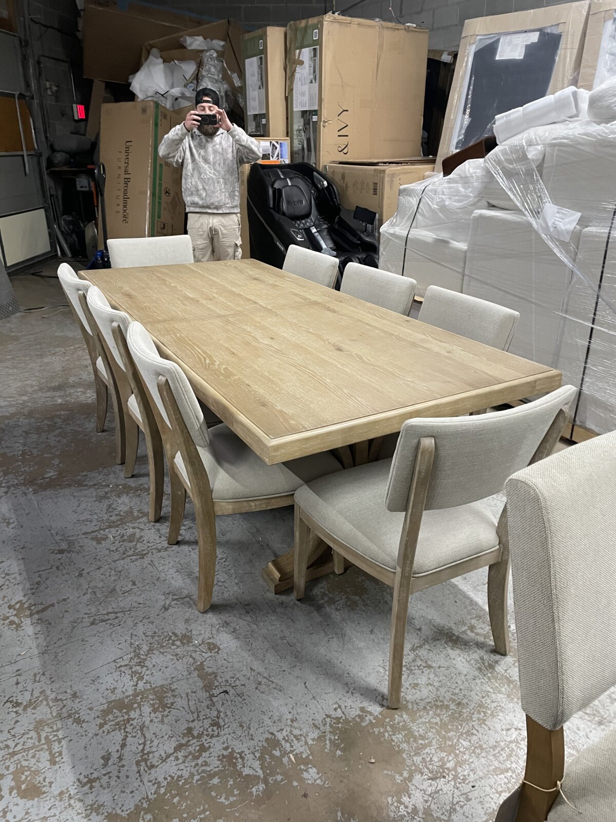 Mercer 9-piece Dining Table Set