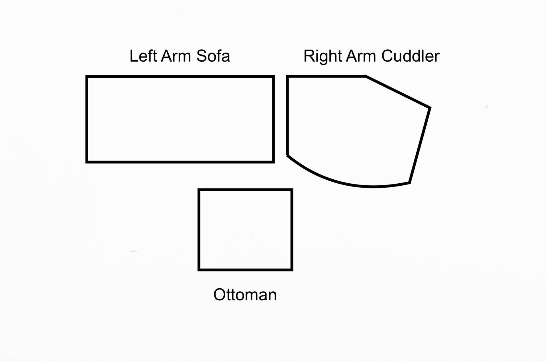 Jackson Turner 2-Piece Right Facing Sectional With Ottoman, Beige