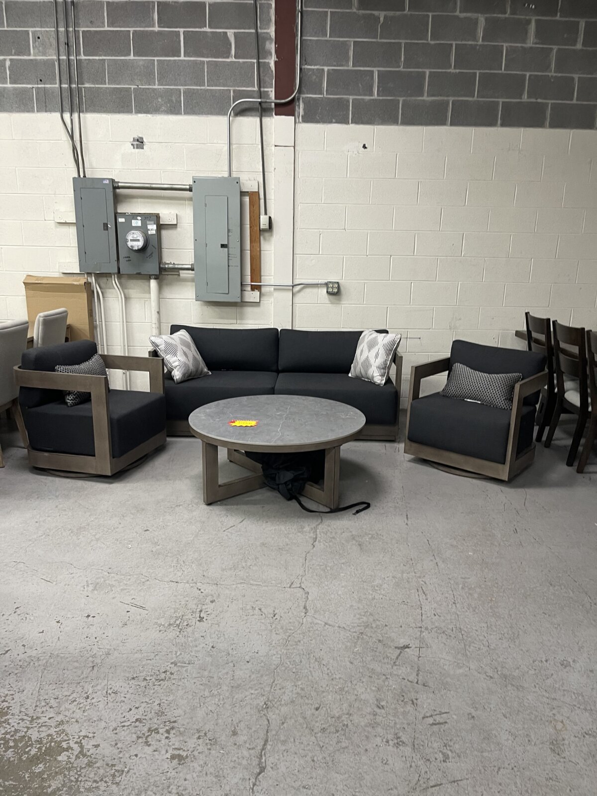 Agio Menorca 4-piece Outdoor Patio Deep Seating Set