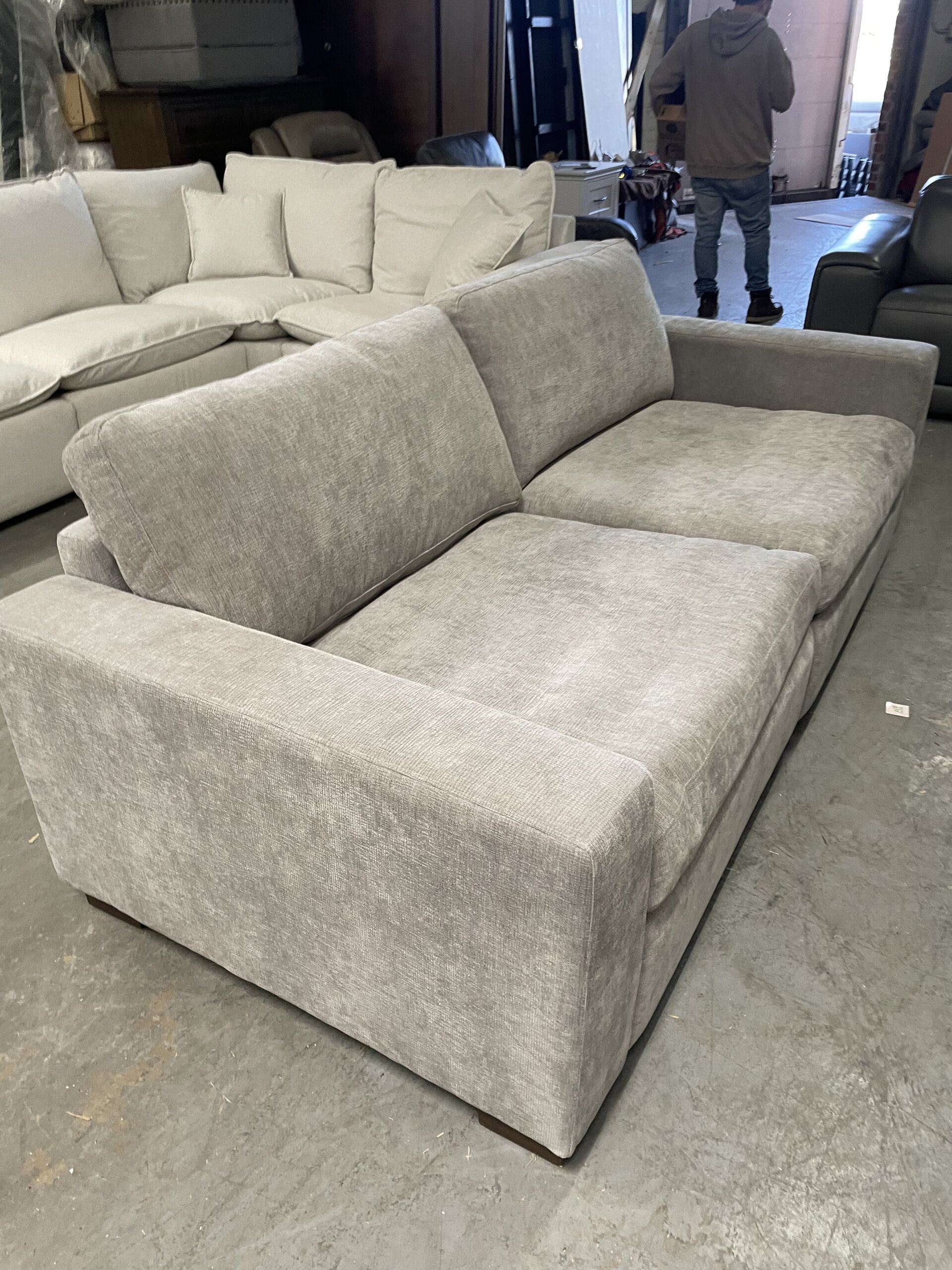 Henredon Skye Sofa with Power Footrests