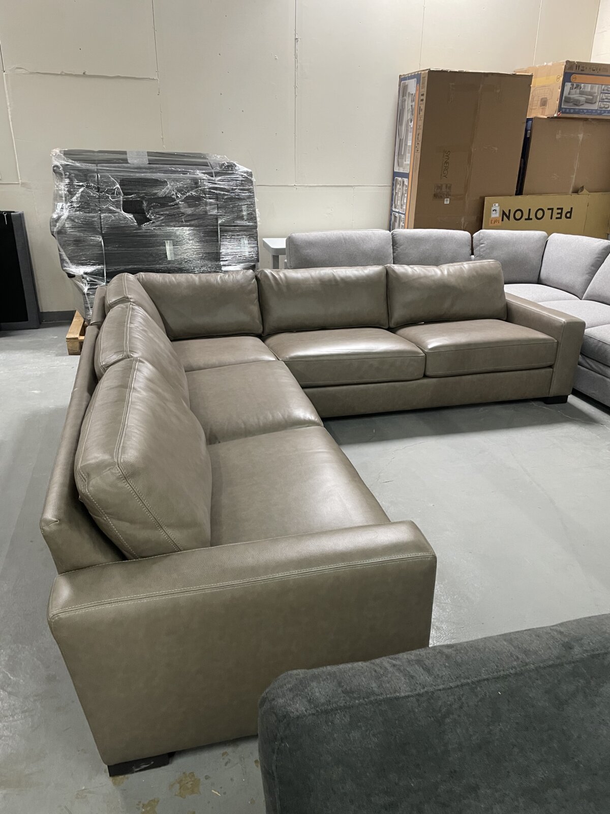 Tayler Leather Sectional
